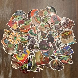 BOGO 50% OFF! 6 Mandalorian Star Wars Stickers